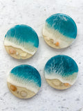 Turks Ocean Coasters - Set of 4