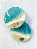 Turks Ocean Coasters - Pair of 2