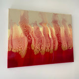 "Fluid Flame"- 16x20 pour painting