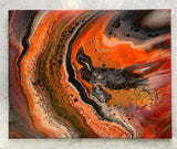 "Fawkes" - 16x20 pour painting