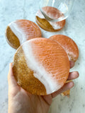 Sunset Peach Ocean Coasters