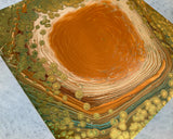 “The Lagoon” - 20x20 pour painting