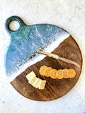 XL Round Acacia Ocean Charcuterie Board
