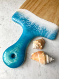 Large Caribbean Ocean Wave Charcuterie Board