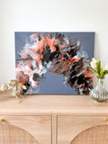 Wooly Bear Caterpillar | 16x20 Original Abstract Painting