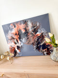 Wooly Bear Caterpillar | 16x20 Original Abstract Painting