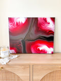 Case IH-Inspired Art | 16x20 Original Abstract Painting