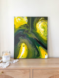 John Deere-Inspired Art | 16x20 Original Abstract Painting