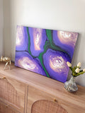 Lilacs on the Farm | 18x24 Original Abstract Painting
